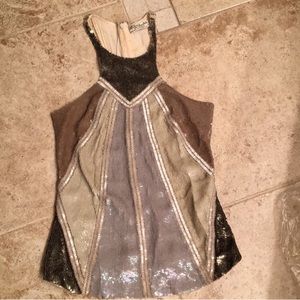All Saint beaded tank